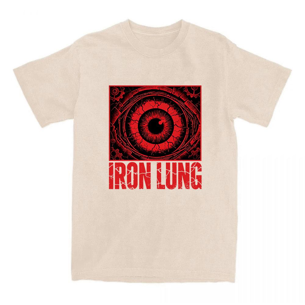 Iron Lung Graphic Print T-shirt Summer Cotton Women Men Tees Unisex Streetwear O-neck Fashion Movie Design Tshirts Female Merch