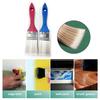 Convenient 2 Pack Paint Brushes Essential Brushes Comfortable Grip Brushes Lightweight Brushes Durable for Neat Edges