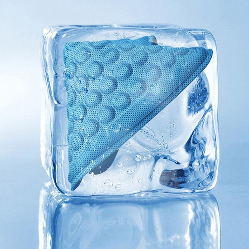Car Gel Cooling Seats Cushion 3D Honeycomb Cool and Breathable Cool Ice Silk Car Home Office Chair Cushion