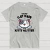 Kitty Glitter Cotton Summer Casual Cool Loose T-Shirt