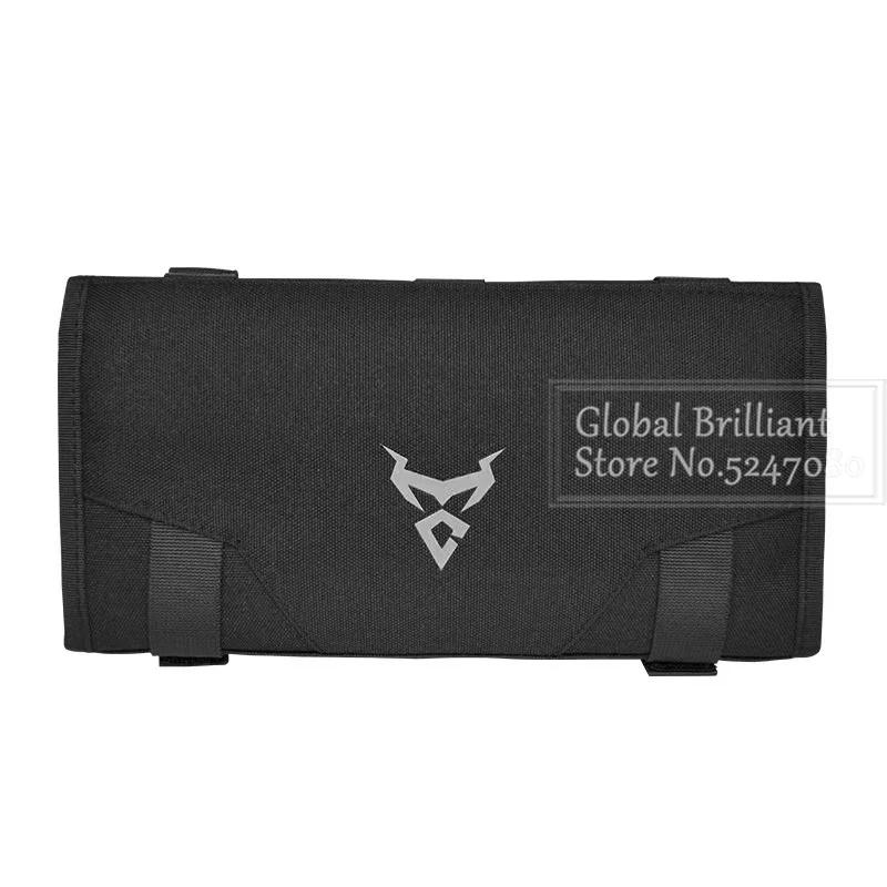 

Водонепроницаемый набор инструментов для мотоцикла, большая вместительная сумка для инструментов, складной набор для хранения, дорожная сумка для ежедневного обслуживания и хранения инструментов, седельные сумки серый