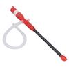 Portable Transfer Pump Electric Car Liquid Transfer Hand Pump for Oil Fuel Liquid Diesel DC12V Red