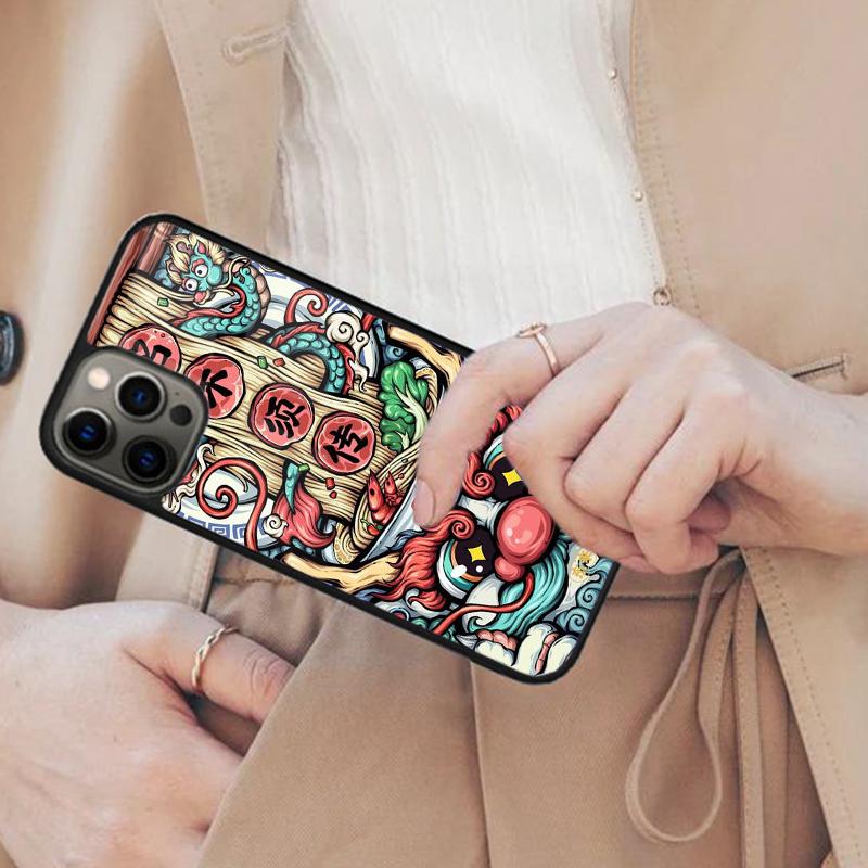 Creative lucky money cat Magnetic Phone Case For APPLE iPhone 17 Air 16 14 13 12 Pro Max 15 Plus Wireless Charge MagSafe Cover