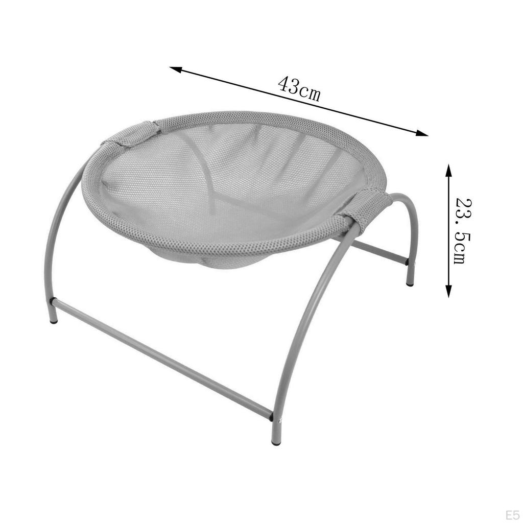 Vier Jahreszeiten Runde Weiche Katzenhängematte Atmungsaktiv Stabil Haustier möbel Abnehmbares Kinderbett