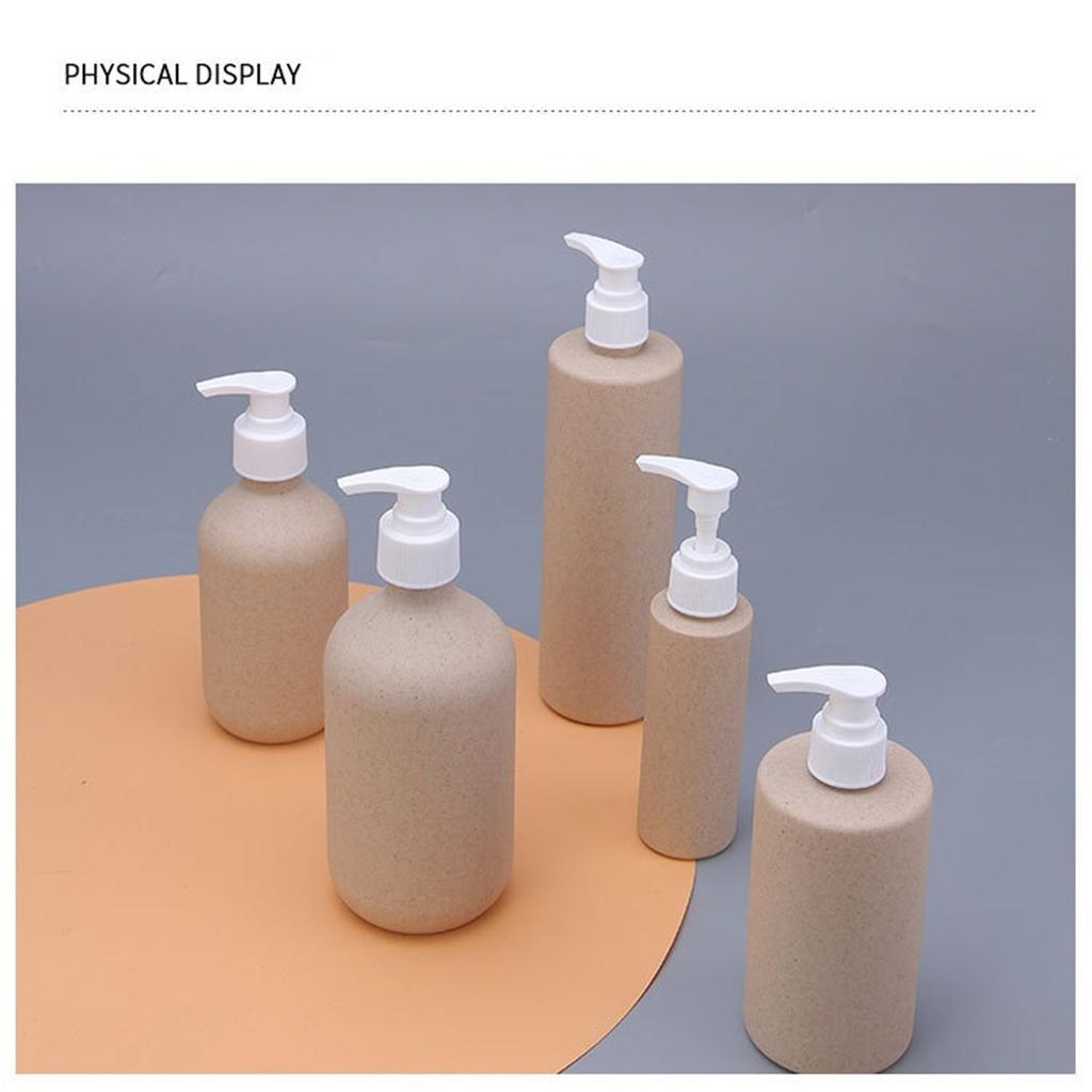 100-500ml Soap Dispenser for Bathroom Large Capacity Shampoo Shower Gel Bottles Refillable Lotion Liquid Storage Container