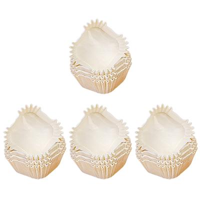 1000 piezas Blanco Cuadrado Papel para Hornear Pastel Bandeja Forros para Magdalenas Vasitos para Muffins Envoltorios para Fiesta de Bodas Forros Madre Herramientas de Cocina