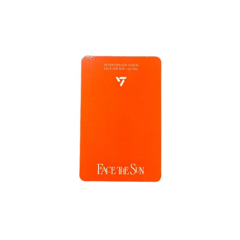 SEVENTEEN JEONGHAN Face the Sun Official Photocard KPOP PC