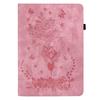 For Amazon Kindle Paperwhite (2024)/Kindle Colorsoft Leather Case Card Holder Rose Flower E-Reader Cover