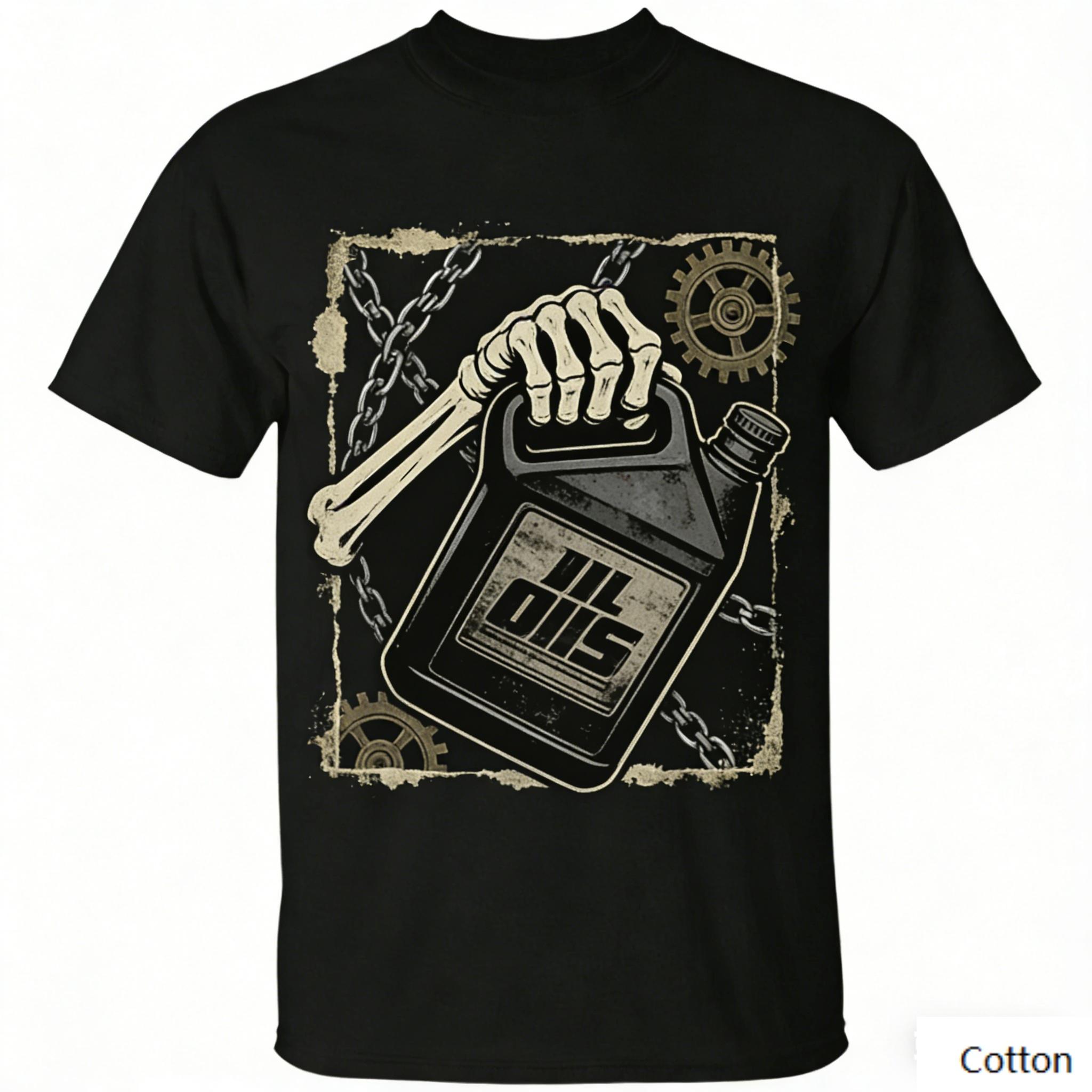 Vintage Skeleton Baseball Player Graphic T Shirt, Cotton Crew Neck Short Sleeve Tee, Baseball Bat Print Unisex Top S