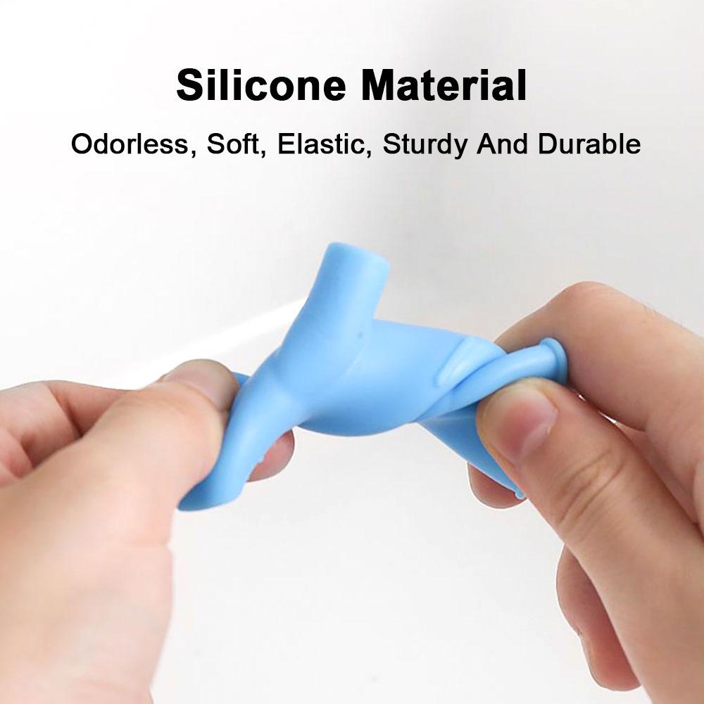 Silicone World Silicone Faucet Extender Water Tap Nozzle Water Guide Groove Children's Hand Washing Bathroom Sink Kitchen Tools
