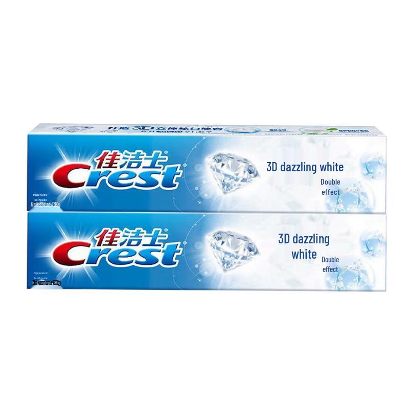 Crest 3D White Dual-Action Whitening Toothpaste