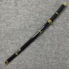 Glowing One Piece Zoro Three Swords Rechargeable Toy Anime Cos Black Sword Autumn Water and Sword One Character Ghost Tsubaki Demon