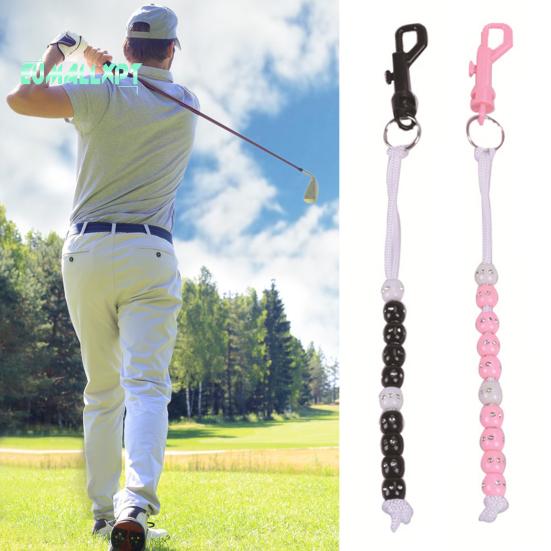 

Портативный счетчик очков для гольфа со стразами - браслет из бисера, профессиональный счетчик ходов для женских сумок, аксессуары чёрный