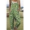 Women's Sleeveless Mid Rise 3D Digital Print Loose Casual Overalls Jumpsuit For Summer