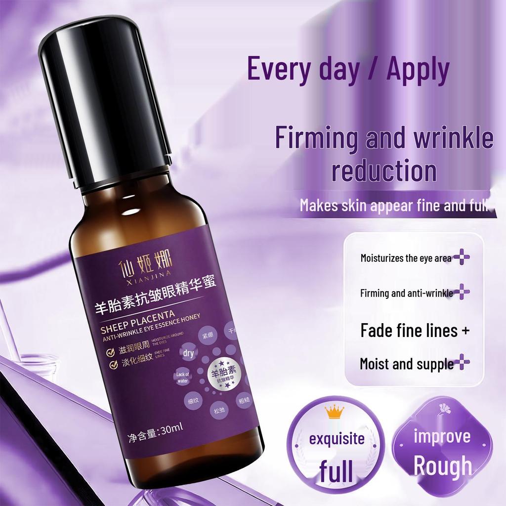 XIANJINA Sheep Placenta Eye Serum: Reduces Wrinkles, Lifts, and Firms Eye Area