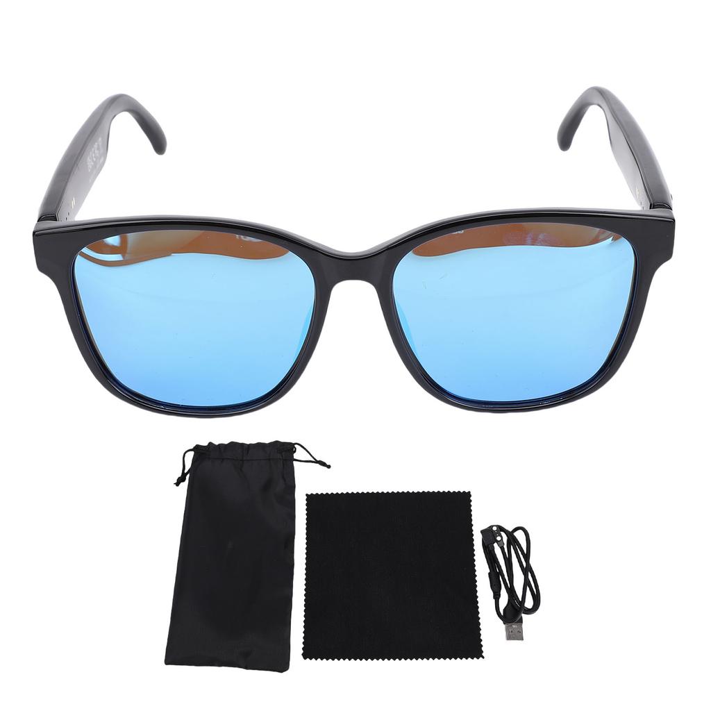 AI Translation Sunglasses Over 100 Languages Bluetooth V5.4 Smart Glasses for Travel Driving Meeting