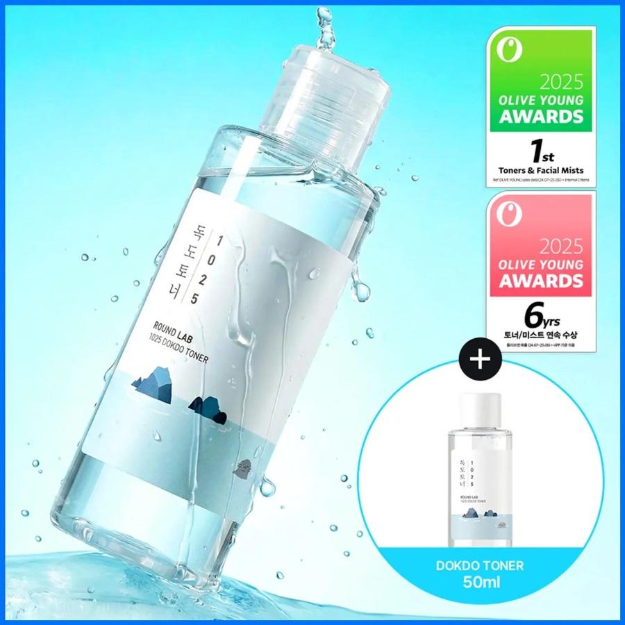 

ROUND LAB 1025 Dokdo Toner 200ml Set (+Toner 50ml) 200ml Set (+Toner 50ml)