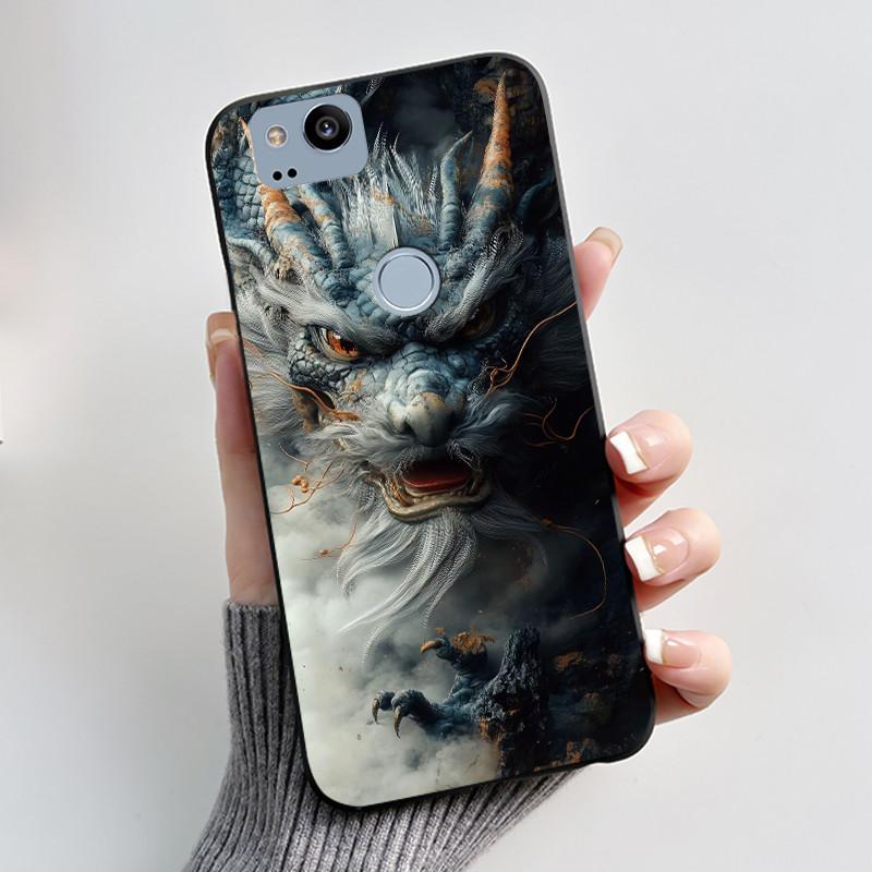 Matte Case For Google Pixel2 Pixel 2 XL Phone Cover for Google Pixel 2 XL 2XL Luxury Cute Cool Soft Silicone TPU Cases Bumper