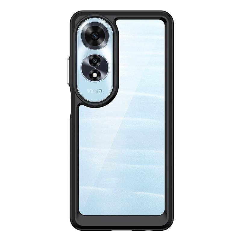 Etui na OPPO A60 Pokrowiec na OPPO A60 4G Ramka TPU Akrylowy panel tylny Bumper Tarcza Ochronne Etui na telefon z tyłu Na OPPO A60 Funda
