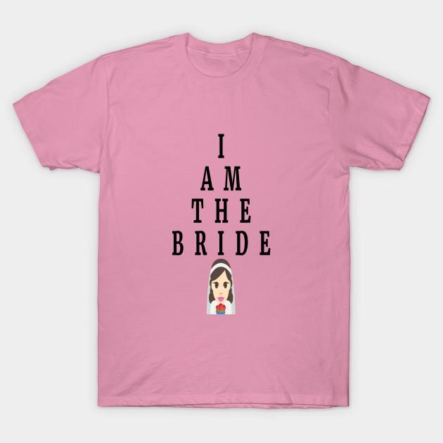 T Shirt Women I Am The Bride Bachelorette Party Harajuku Print Kawaii Tshirt Summer Short Sleeve Female T-Shirt Top Tee
