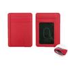 Anti Theft PU Coin Purse 8 Slots Simple Card Case Portable Leather Credit ID Card Holder  Travel