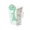 Dinosaur Themed Popcorn Box Cartoon Printed Candy Packaging Children's Birthday Baby's First Year Party Decoration Box Disposable Food Containers