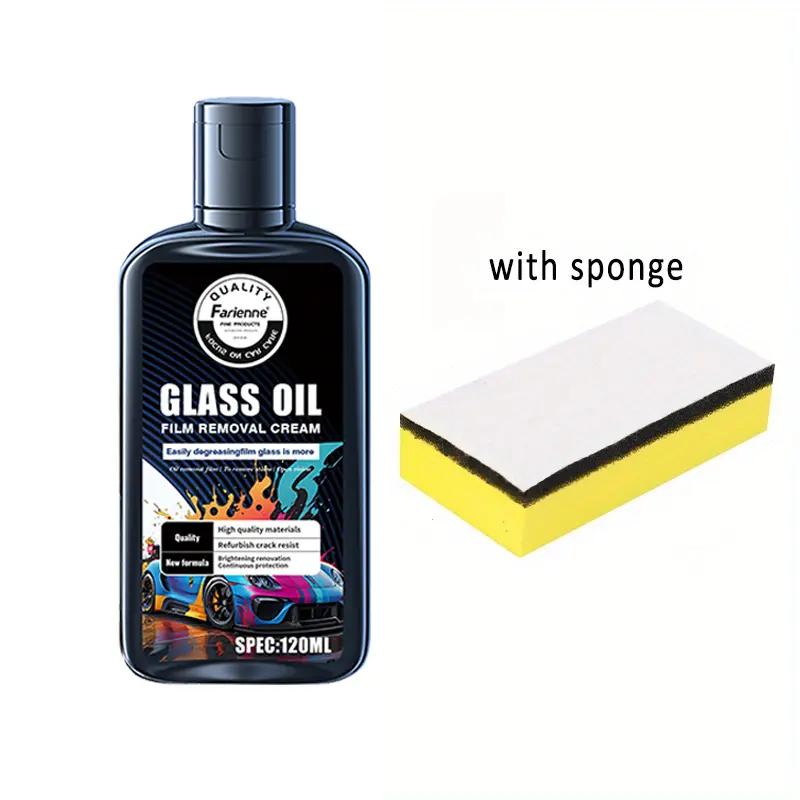 

Средство для удаления масляной пленки со стекла - легко наносится, обеспечивает длительную защиту для стекол автомобиля, устойчиво к дождю и царапинам, подходит для сильных загрязнений