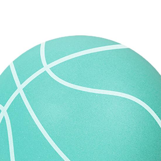 Geräuschloser Basketball Hoher Rückprall Geräuscharm Indoor Kinder Dribbling Training Unbeschichteter Schaumstoff hoher Dichte Kleinkinder Übung Sport Hüpfball