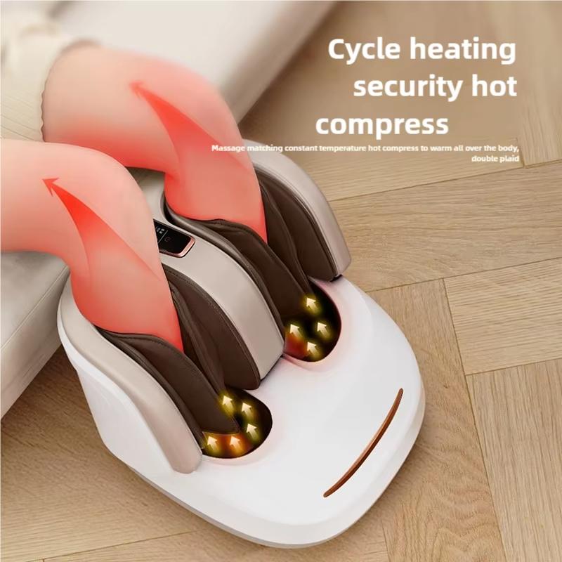 JAIYORL Foot Leg Massager, Kneading with Massage Programs, Intensity Modes, for Relieves Muscle In Feet, Ankle Calf Legs