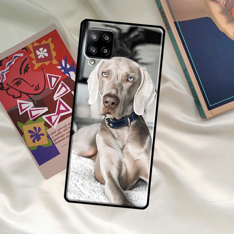 Weimaraner Dog Case For Samsung Galaxy A33 A13 A36 A56 A23 A52 A32 A12 A54 A34 A14 A16 A26 A53 A15 A35 A55