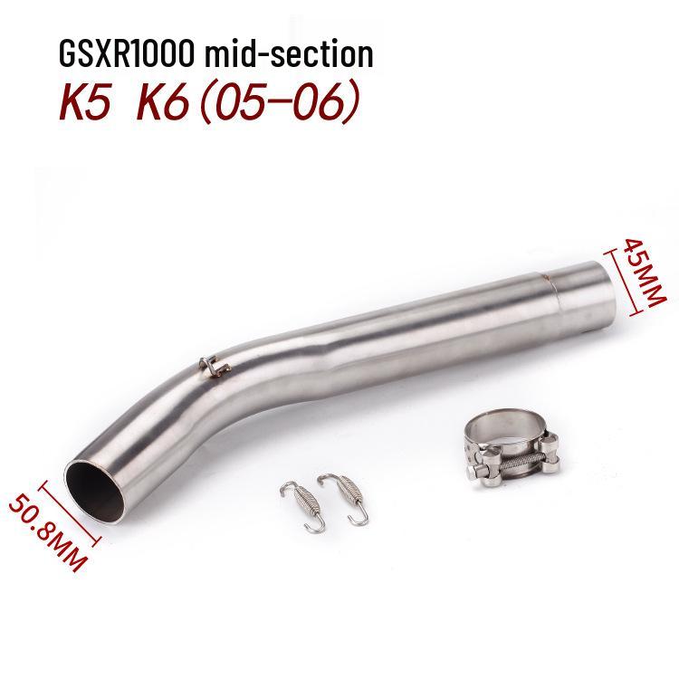 Mid-Section Motorcycle Exhaust Mod for SC AR Scorpion M4, GSX-R K5/K6/K7/K8 Models.