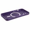 For iPhone 15 TPU Slim Case Rubberized Phone Cover with Lens Film Compatible with MagSafe