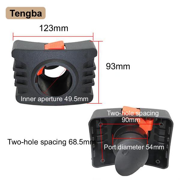 Wąż odkurzacza Adapter rury łączącej Złącze Interfejs Gniazdo Kwadratowa podstawa części odkurzacza Do Chaobao Dongyi itp.