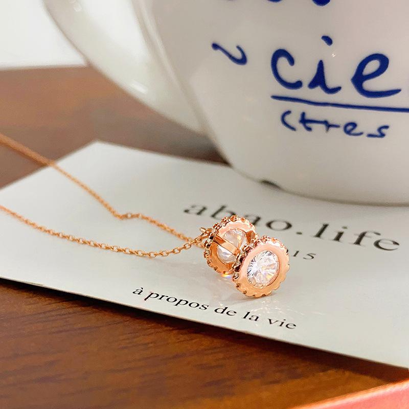 Exquisite Geometric Small Waist Necklace for Women, Light Luxury, Niche Design, High-end Neck Decoration