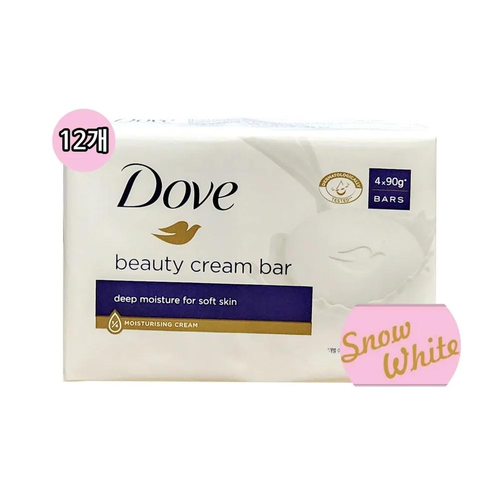 Крем-мыло DOVE (4 x 90 г) x 3 комплекта (Всего 12 шт.)