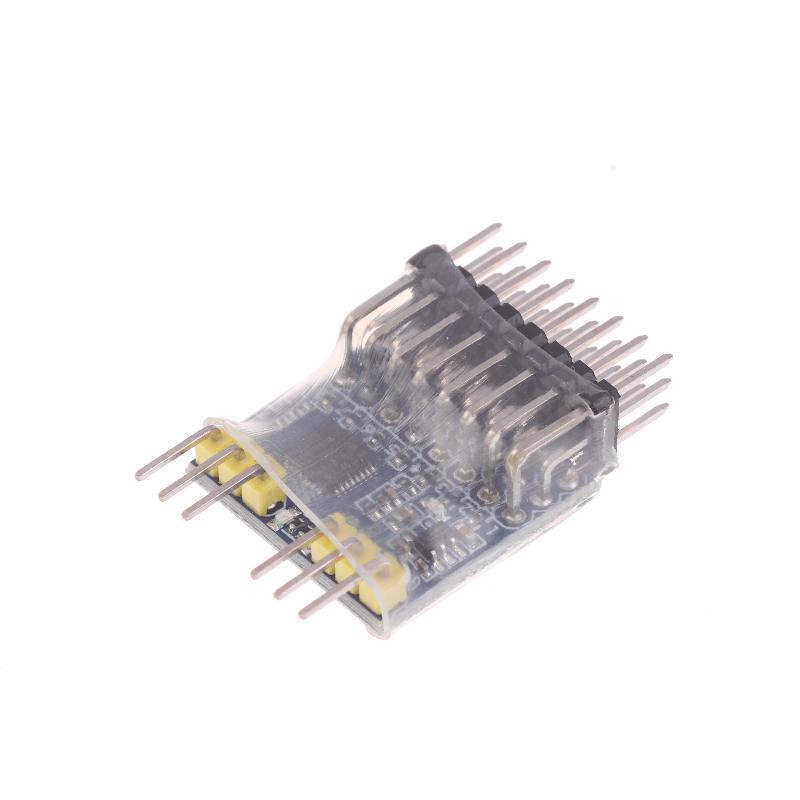 1/2Pcs Spp-Sbus Ppm Pwm Signal Conversion Module 8Ch Receiver Input Voltage 3.3-20V For Airpanle Drone Rc Model