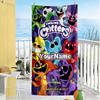Digital Circus Customize Text Beach Towel Soft Durable Quick-Dry Portable for SwimmingBeachCamping Travel Beach AccessoriesGym