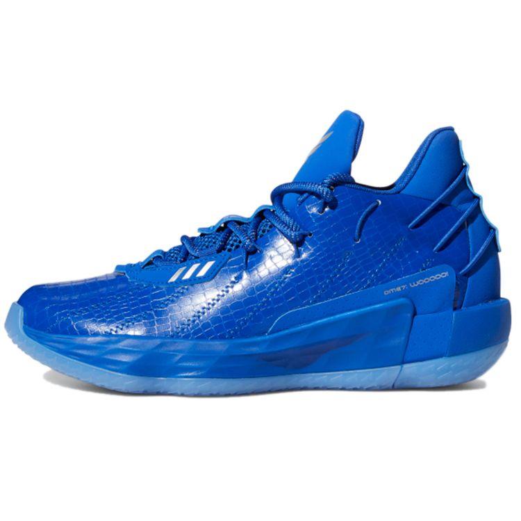 

Adidas Ric Flair x Dame 7 Royal Blue Мужские кроссовки серебристо-металлик FY2807