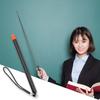 Leraar Wijzer met Lanyard Rood Contact Aanraakgevoelig 1/1.2m 7 Gewrichten Telescopische Onderwijs Wijzerstok voor Studenten