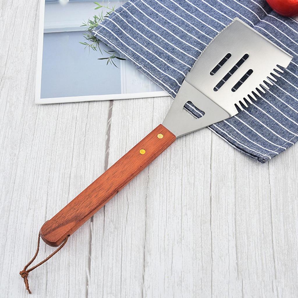 Spatula For Grill Portable Barbecue Utensils Ergonomic Barbecue Spatula For Outdoors Camping Picnic Restaurant Porch Backyard