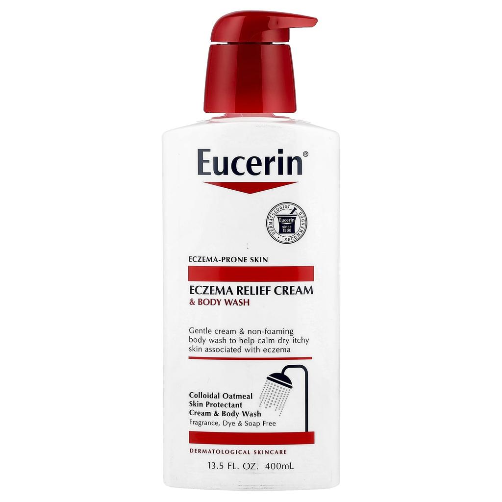 Eczema Relief Cream Body Wash, 400Ml(13.5Fl Oz)