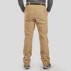 DECATHLON SH500 QUECHUA Warm Windproof Hiking Repellent Straight Slacks Men's Brown