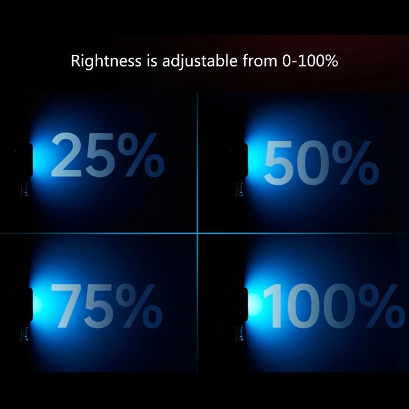 LED Phone Light, SelfieLight, 1800mAh Rechargeable Clip Video Light, 3000K-7000K Dimmable for Phone, Camera