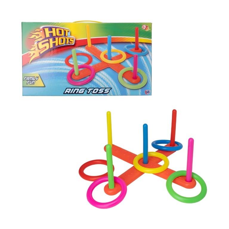 Hot Shots Plastic Ring Toss Game