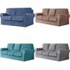 Elastic Polyester Sofa Cover For One Two Three Seat Sofas With Antiwrinkle And Easy Clean Functionality