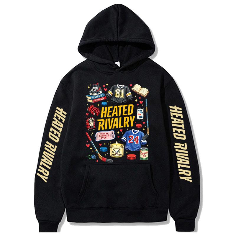 Hot TV Heated Rivalry Print Sweatshirts Men Women Graphic Hoodies Fashion Hip Hop Hoody Pullovers 90s Unisex Streetwear Clothing