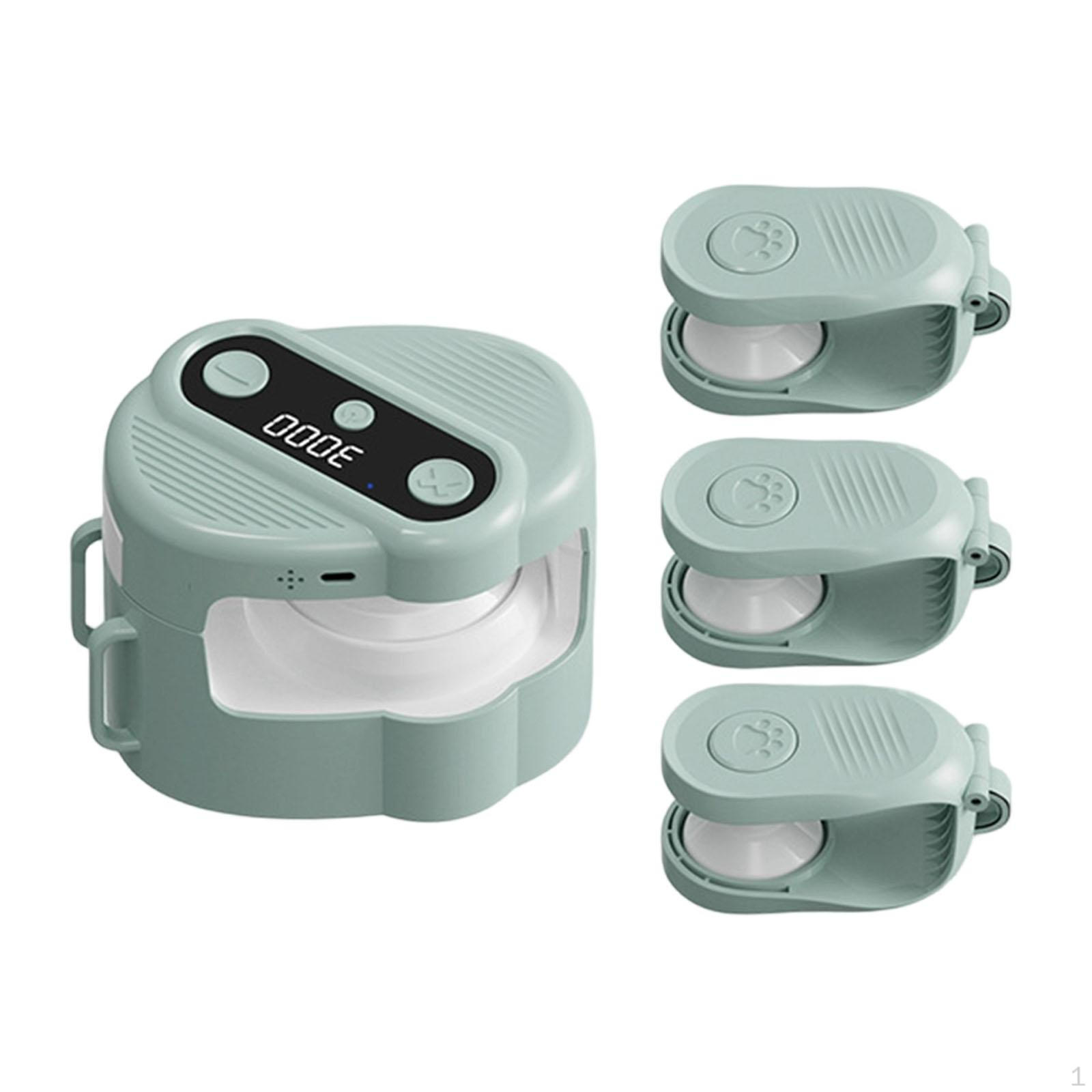 Interactive Cat Toy Electronic Automatic Analog Sound Adjustable for Indoor Cats зелёный