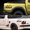 Car 4X4 Mountain Sticker Pickup Truck Vinyl Decor Deccal For Ford F150 Toyota Hilux Isuzu Dmax Dodge RAM GWM Chevrolet Silverado