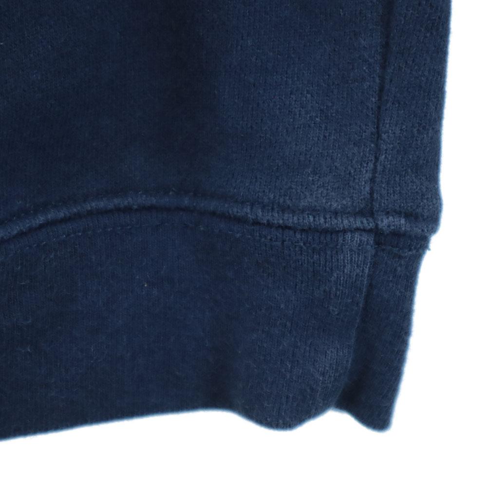 ARMANI EXCHANGE 90s Old Long sleeve Logo embroidery trainer XS Navy sweat Men's Used