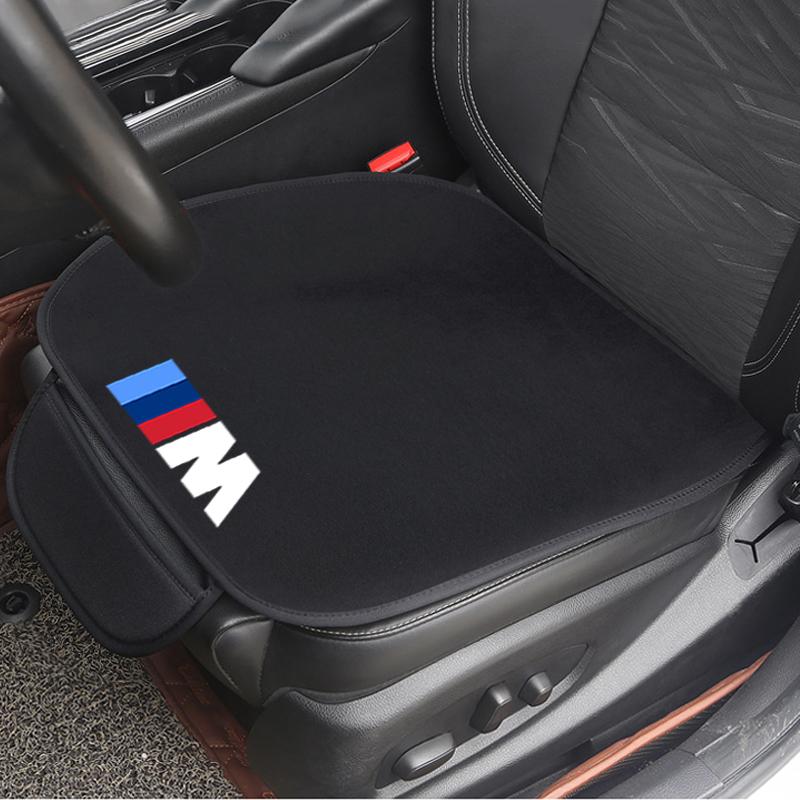 1 STKS Autostoelkussen Antislip Hoes Ijszijde Fluweel Pluche Voor BMW M Power Performance M3 M5 X1 X3 X5 X6 E46 E39 E36 E60 E90